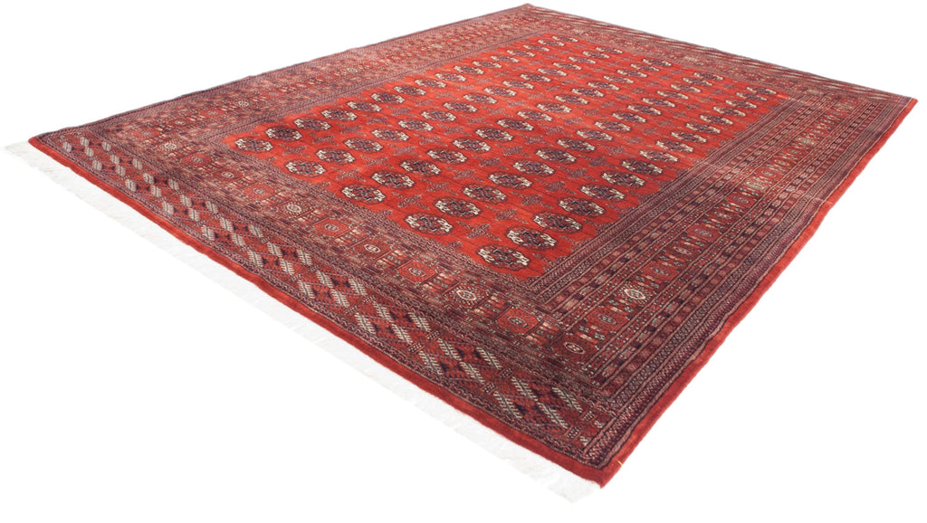 9x12.5 Vintage Fine Bokhara Carpet
