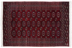 6x9 Vintage Fine Bokhara Carpet
