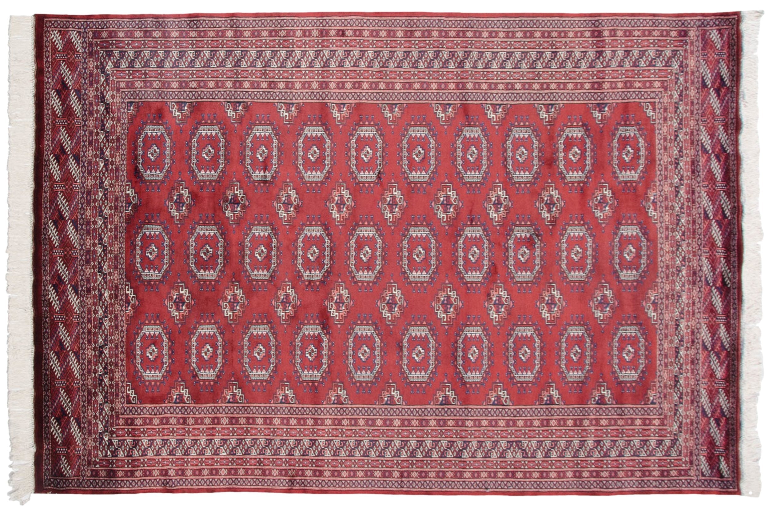 6x9 Vintage Fine Bokhara Carpet