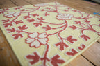 2x2 New Indian Samarkand Design Square Rug Mat