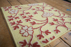2x2 New Indian Samarkand Design Square Rug Mat