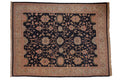 9x12 Vintage Tea Washed Indian Sultanabad Soumac Design Carpet