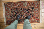 2.5x4 Vintage Armenian Hamadan Design Rug