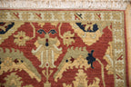 3x5 Vintage Armenian Sultanabad Design Rug