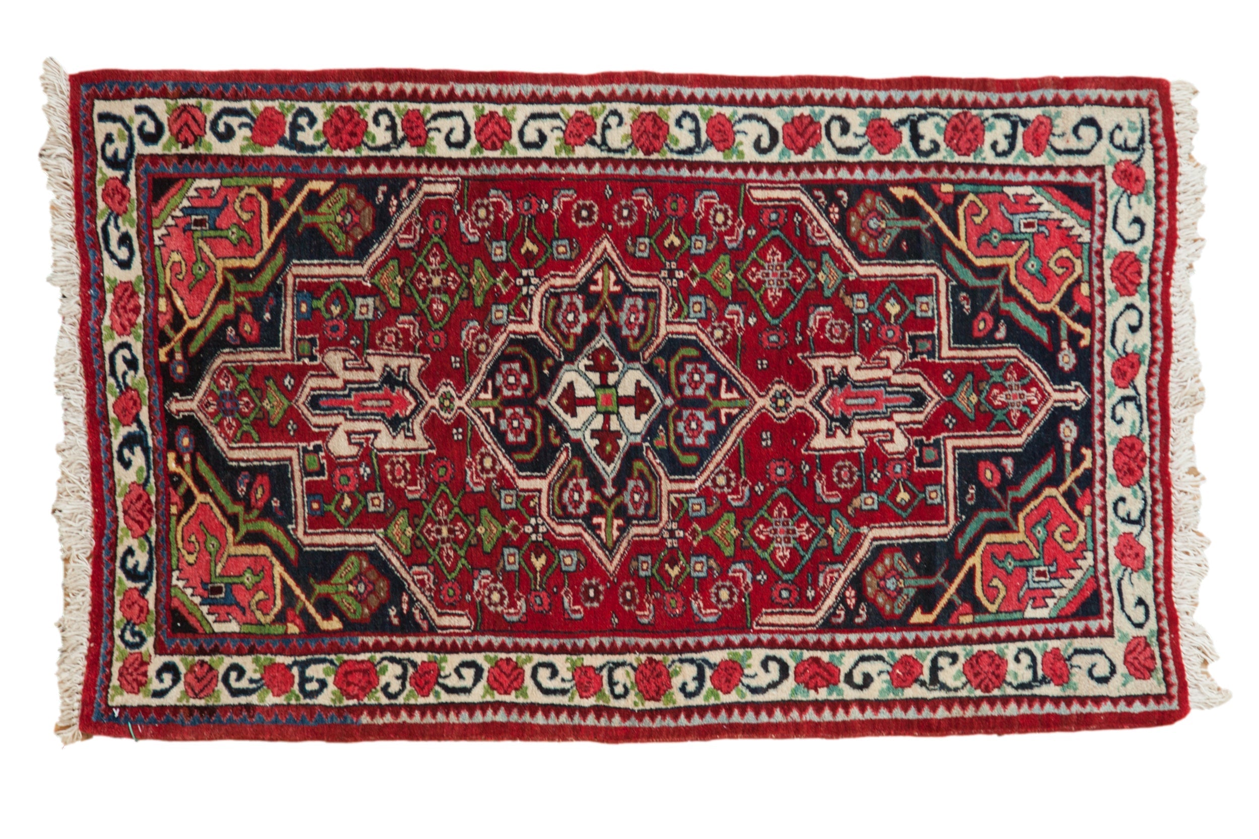 2.5x4 Vintage Fine Bijar Rug