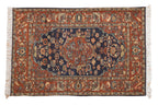 4x6 Vintage Armenian Hamadan Design Rug