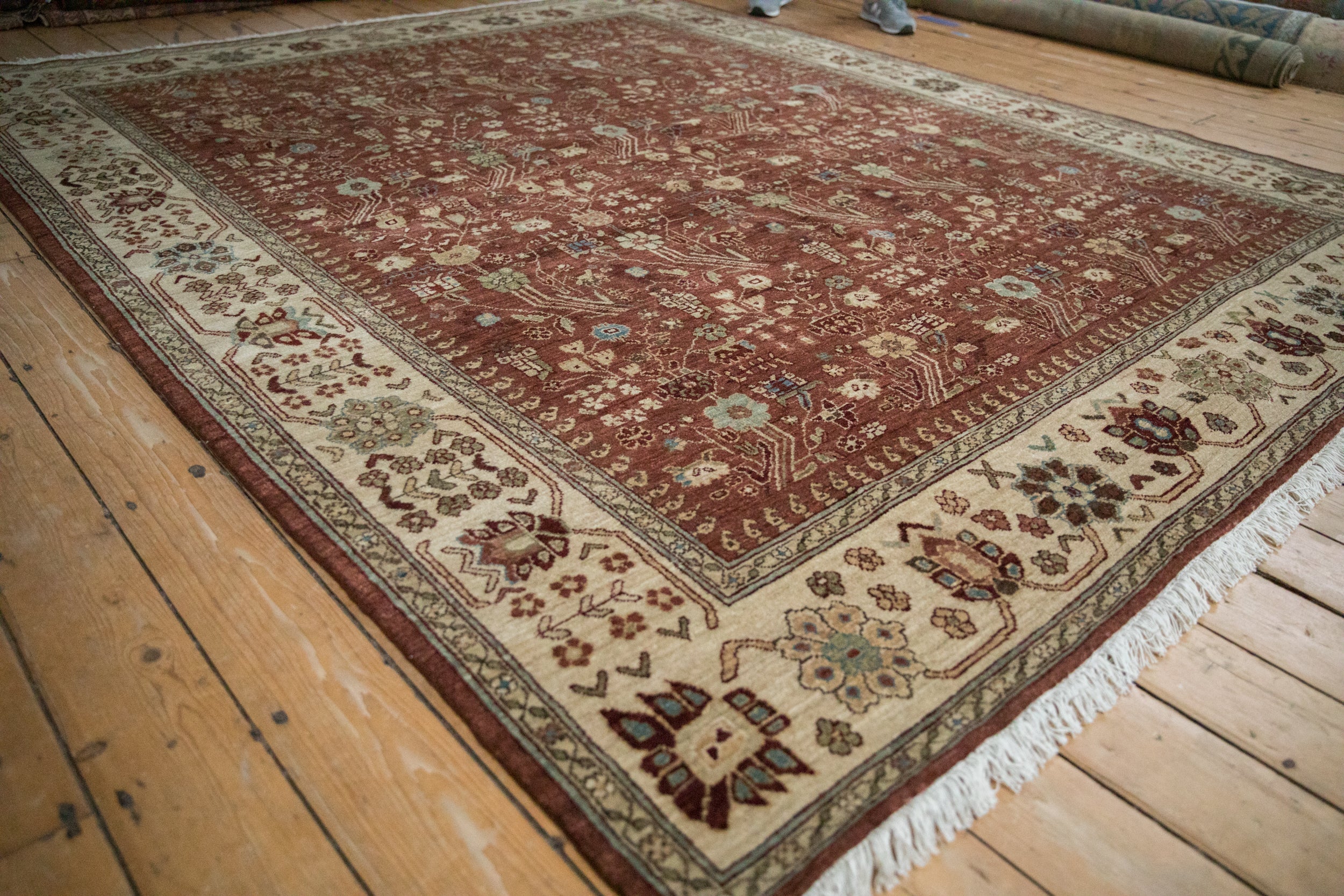 8x10 Vintage Armenian Hamadan Design Carpet