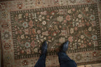4x6 Vintage Armenian Hamadan Design Rug