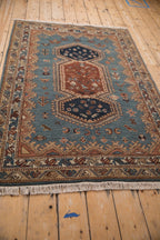 4x6.5 Vintage Armenian Hamadan Design Rug