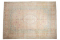 10x14 Vintage Distressed Bulgarian Kerman Design Carpet