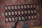 4x6 Vintage Fine Bokhara Rug