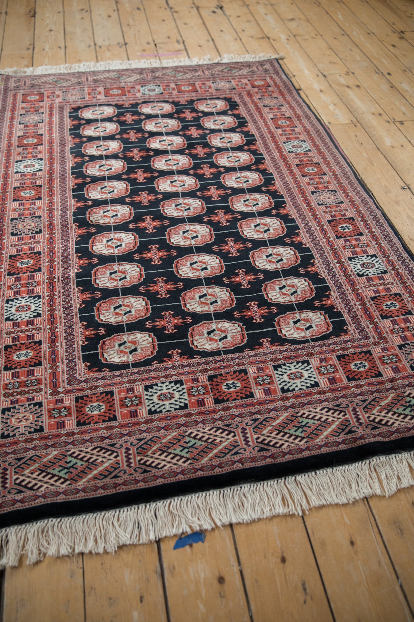 4x6 Vintage Fine Bokhara Rug