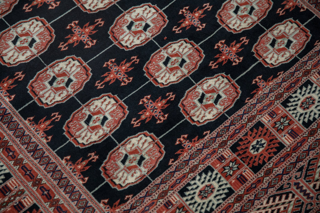 4x6 Vintage Fine Bokhara Rug
