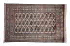 4x6 Vintage Fine Bokhara Rug