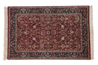 4x6 Fine Indian Tabriz Design Rug
