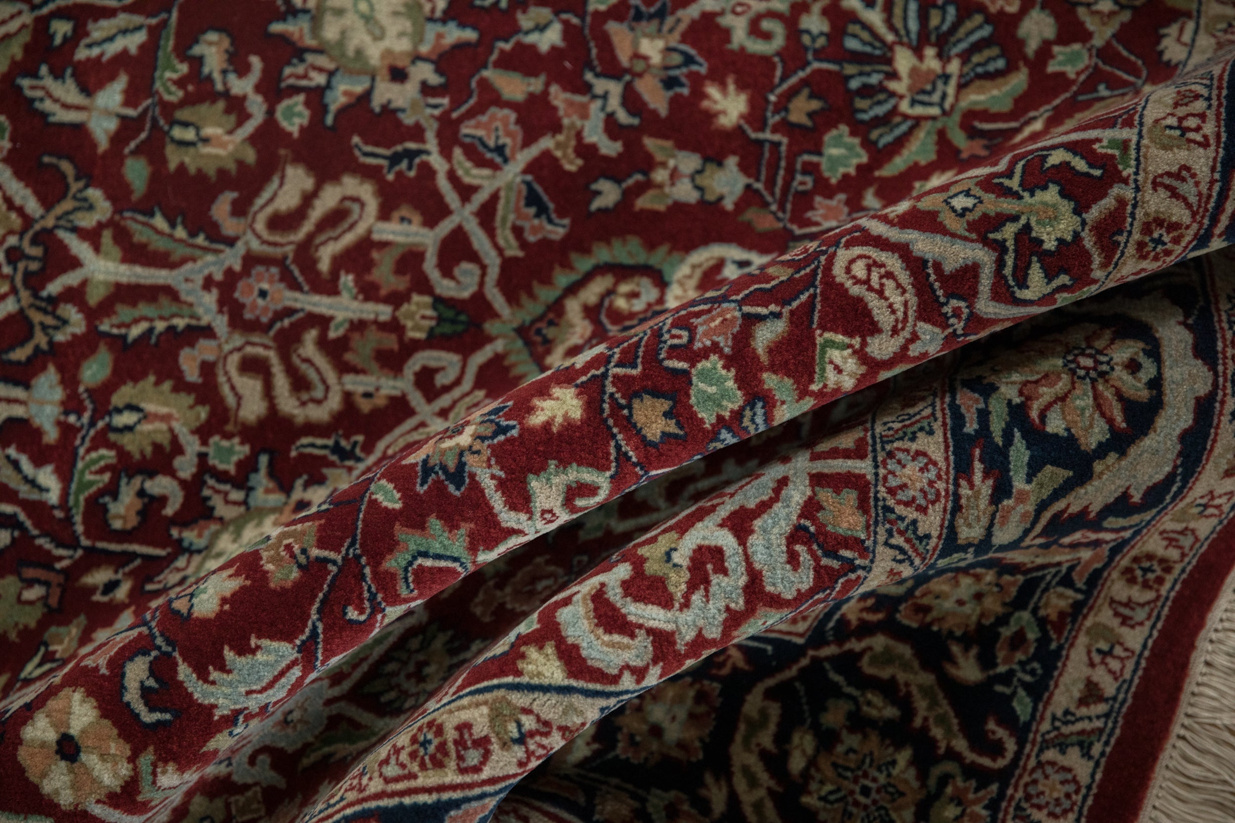 4x6 Fine Indian Tabriz Design Rug