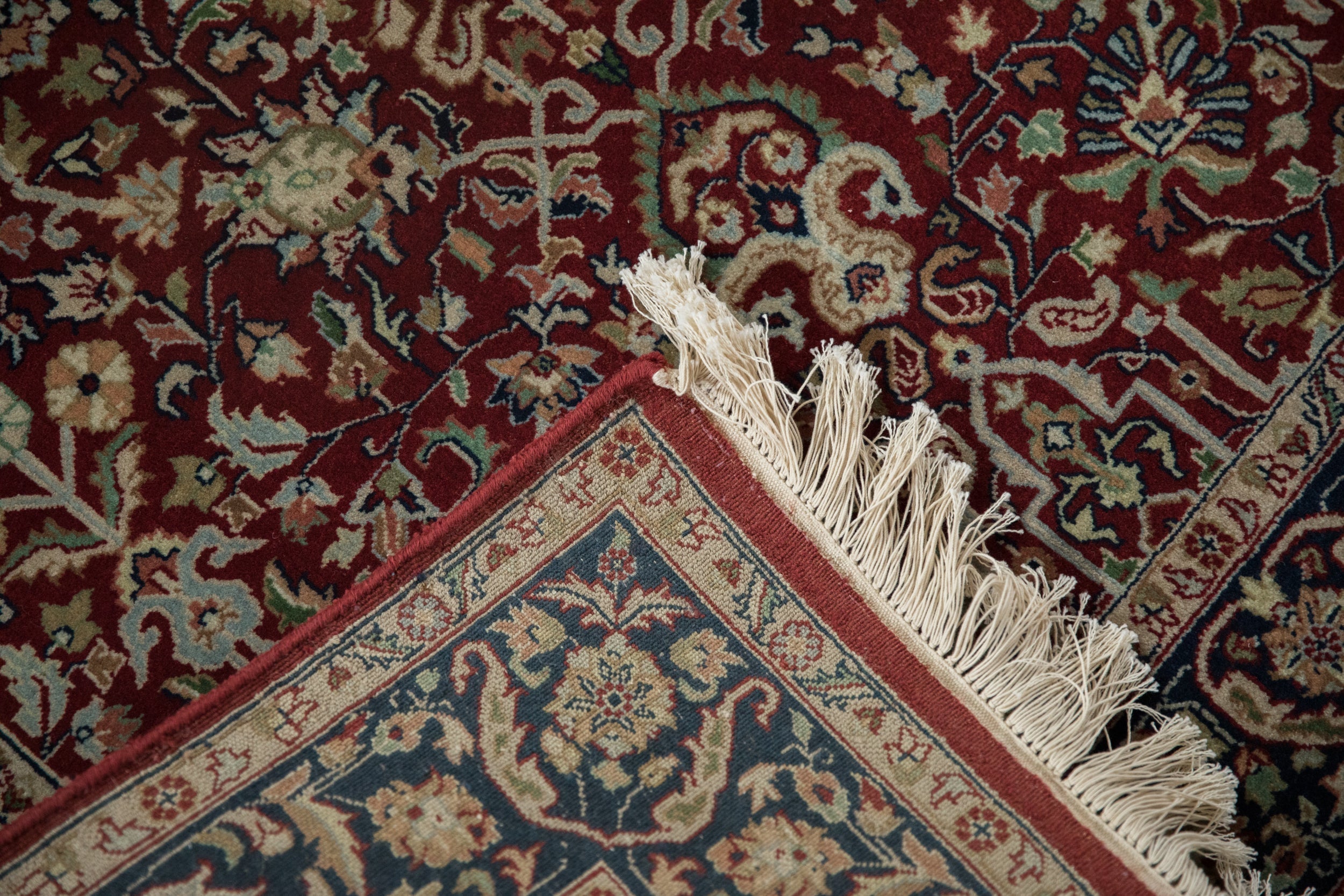 4x6 Fine Indian Tabriz Design Rug
