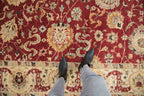 8x10.5 Indian Sultanabad Design Carpet