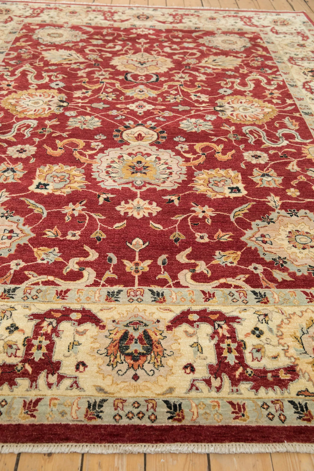 8x10.5 Indian Sultanabad Design Carpet