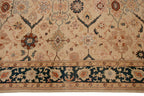 6x9.5 Vintage Indian Bijar Design Carpet