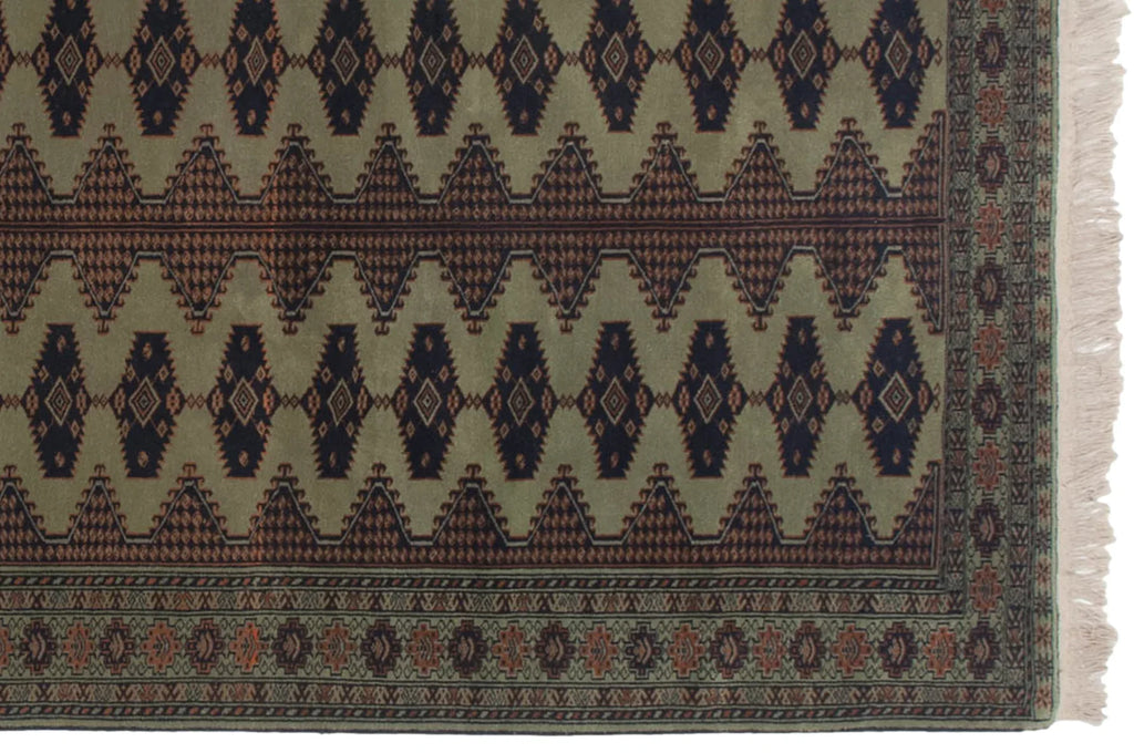 4x6 Vintage Siberian Bokhara Design Rug