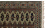 4x6 Vintage Siberian Bokhara Design Rug