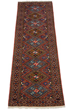3x11.5 Vintage Ardebil Rug Runner