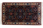 3.5x5.5 Vintage Indian Bijar Design Rug