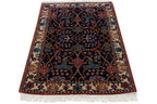3.5x5.5 Vintage Indian Bijar Design Rug
