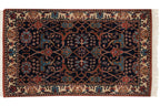 3.5x5.5 Vintage Indian Bijar Design Rug