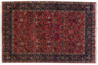 6x9 Vintage Agra Carpet