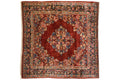 6x7.5 Vintage Sarouk Carpet