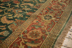 9x11.5 Vintage Indian Serapi Design Carpet