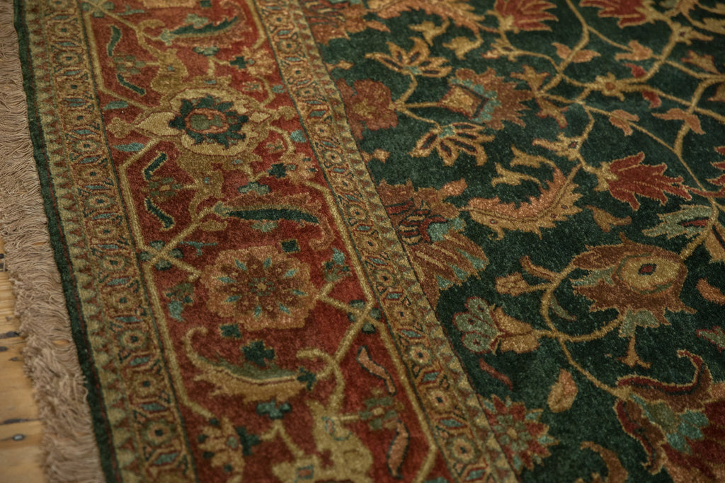 9x11.5 Vintage Indian Serapi Design Carpet