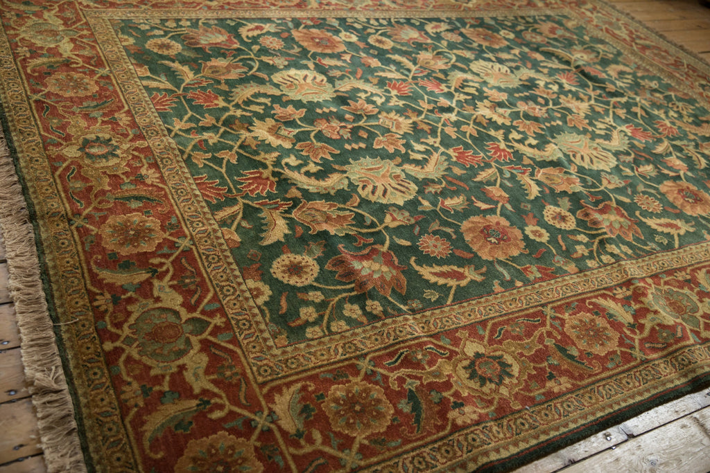9x11.5 Vintage Indian Serapi Design Carpet