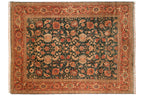 9x11.5 Vintage Indian Serapi Design Carpet
