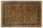6x9 Vintage Indian Tabriz Design Carpet