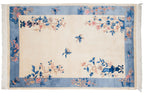 6x9 Vintage Art Deco Carpet