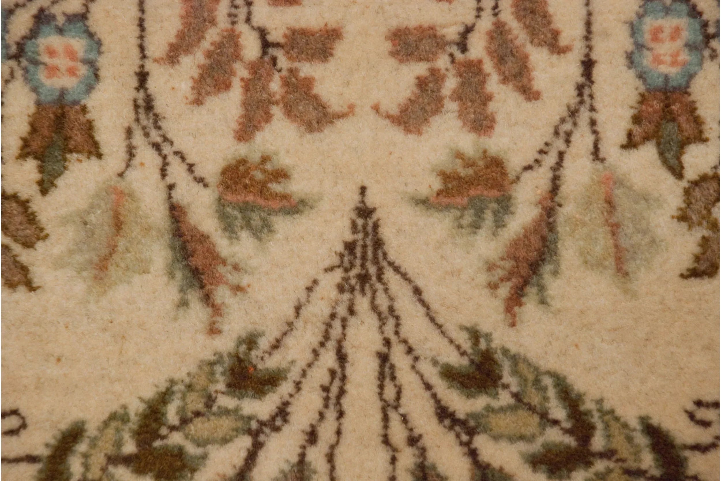 2x12.5 Vintage Tabriz Rug Runner
