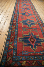 3.5x14 Antique Northwest Persian Rug Runner
