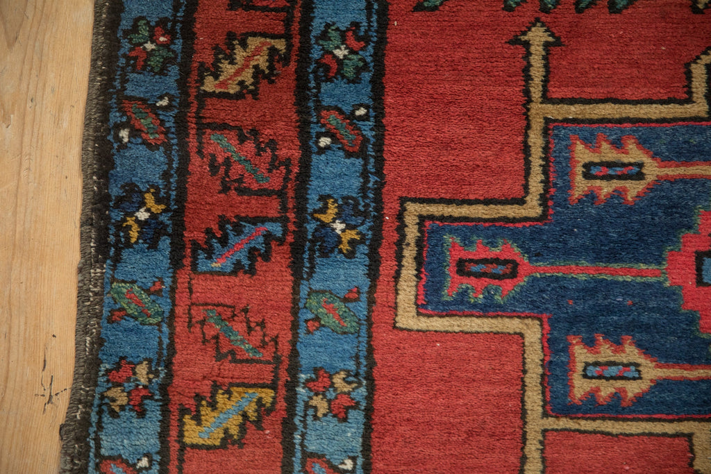 3.5x14 Antique Northwest Persian Rug Runner
