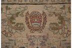 12x17.5 Vintage Tabriz Carpet