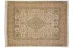 8.5x11 Vintage Tabriz Carpet