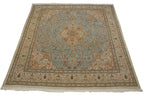 11.5x13 Vintage Tabriz Square Carpet