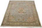 11.5x13 Vintage Tabriz Square Carpet