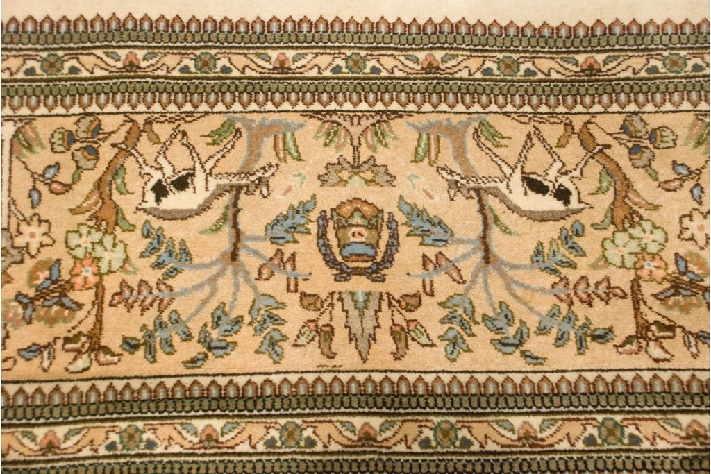 10x13 Vintage Tabriz Carpet