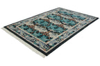 6x9 Vintage Indian William Morris Design Carpet