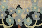 6x9 Vintage Indian William Morris Design Carpet