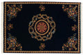 6x9 Vintage Indian Aubusson Design Carpet