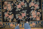 3.5x6 Vintage Chainstitch Rug